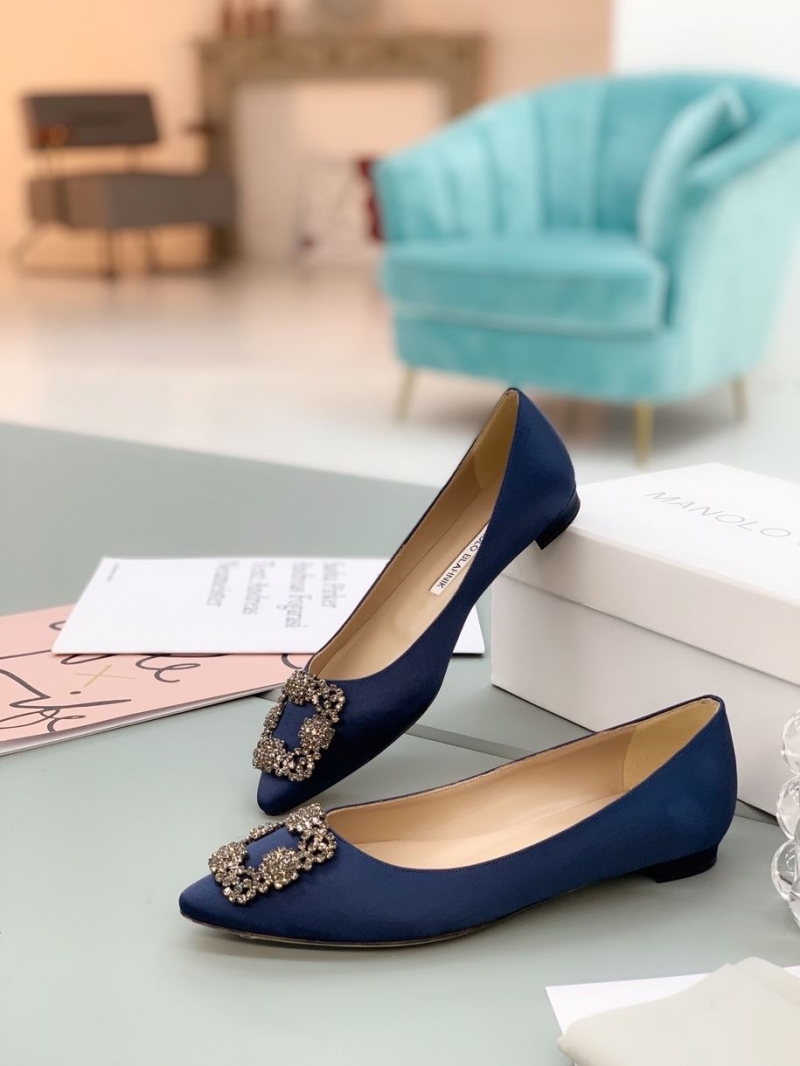 Manolo Blahnik flat shoes